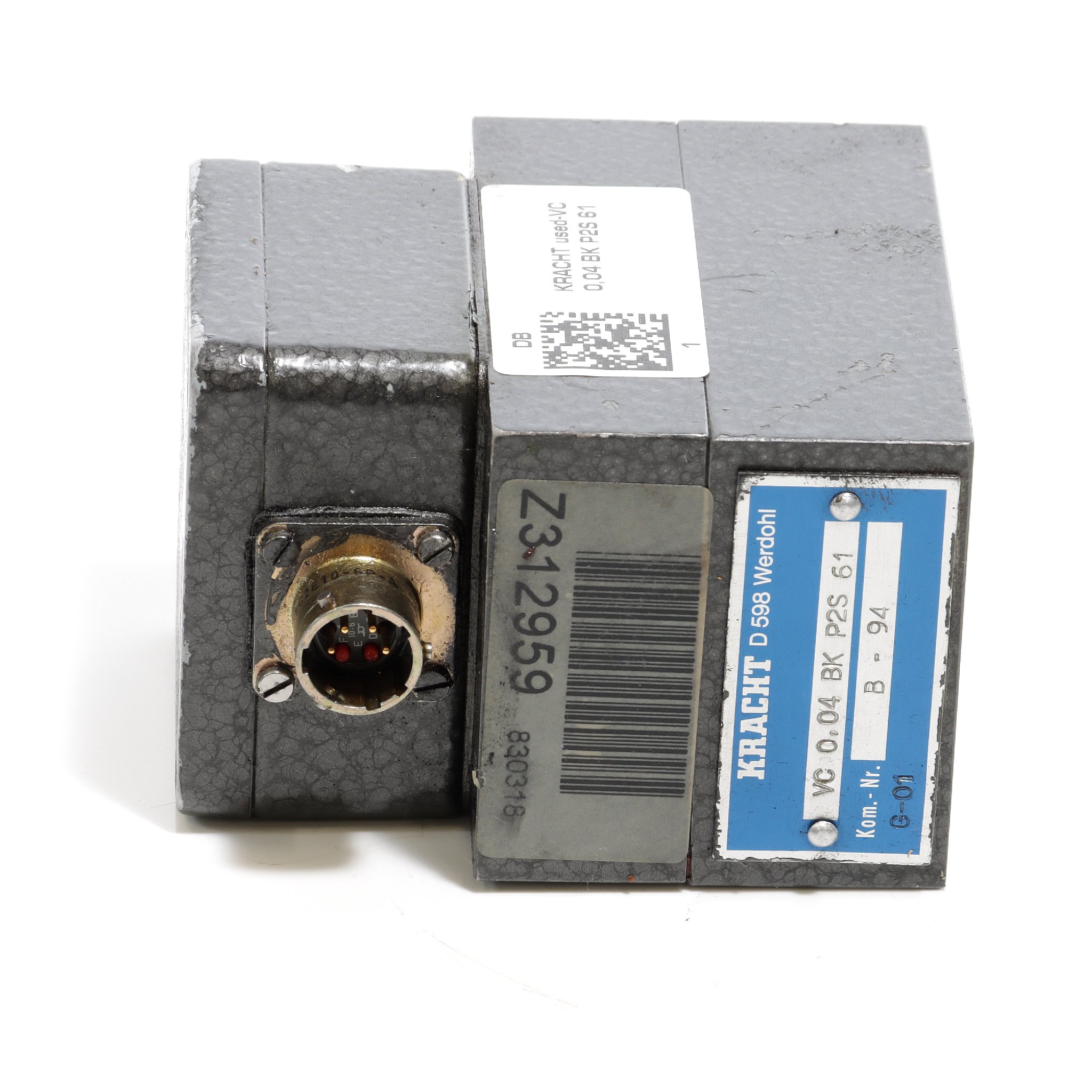 KRACHT Zahnrad-Durchflussmesser  Gebraucht